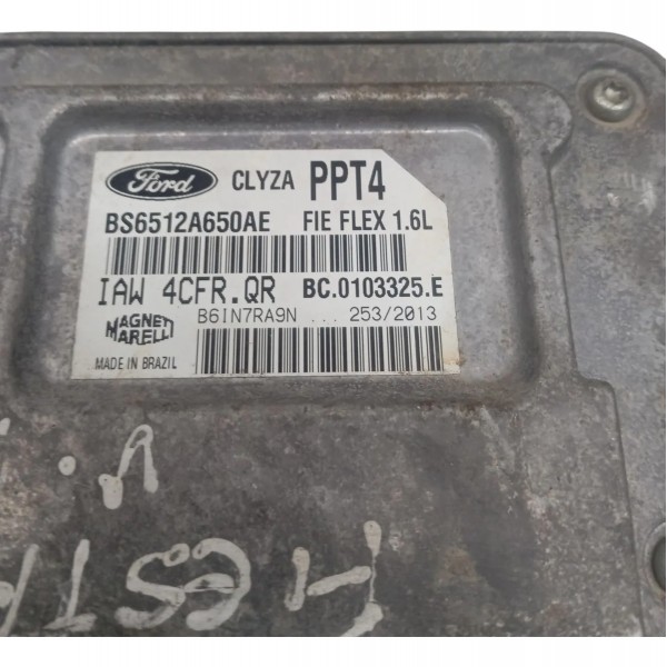 Kit Injeção Modulo Painel Cod Antena Ford Fiesta 1.6 8v 2013