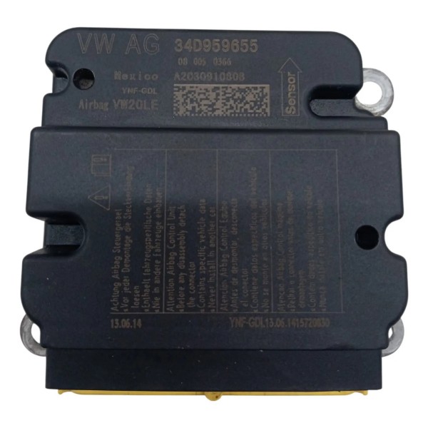 Kit Airbag Bolsa Modulo  Volkswagen Gol Saveiro G6