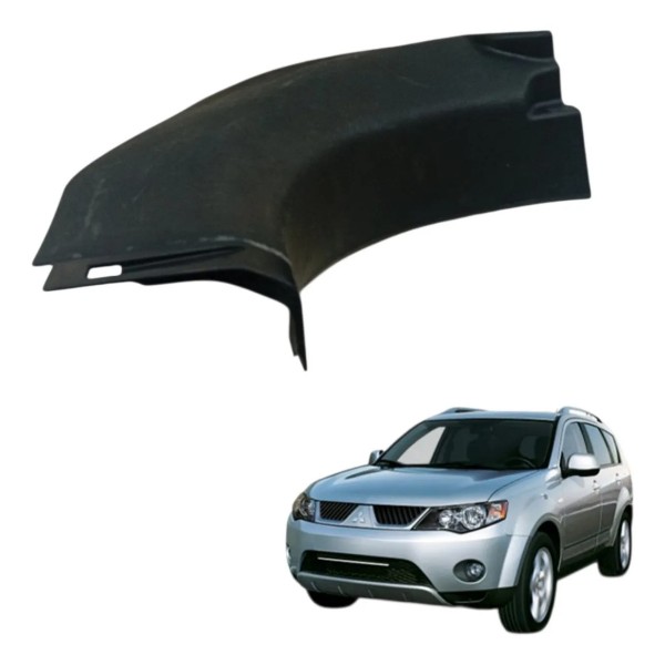 Moldura Soleira Direita Mitsubishi Outlander 3.0 2010