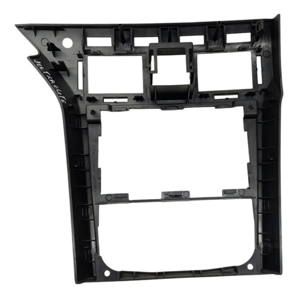 Moldura Painel Central Radio Gm Vectra Elite 2006 2007 2008 Preto