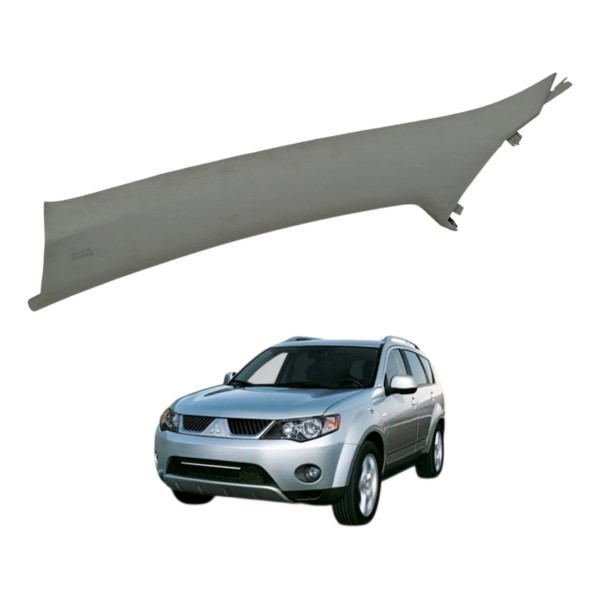 Acabamento Esquerdo Parabrisa Mitsubishi Outlander 3.0 2010