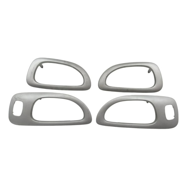 Kit Moldura Acabamento Maçaneta Interna Peugeot 307 Sw 2009