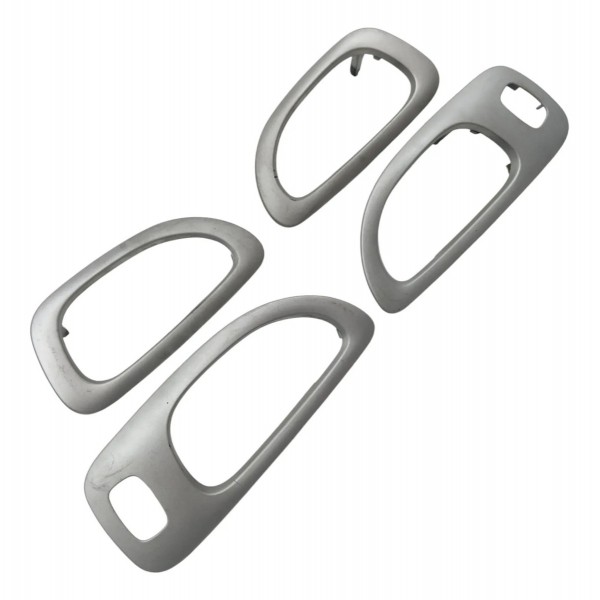 Kit Moldura Acabamento Maçaneta Interna Peugeot 307 Sw 2009