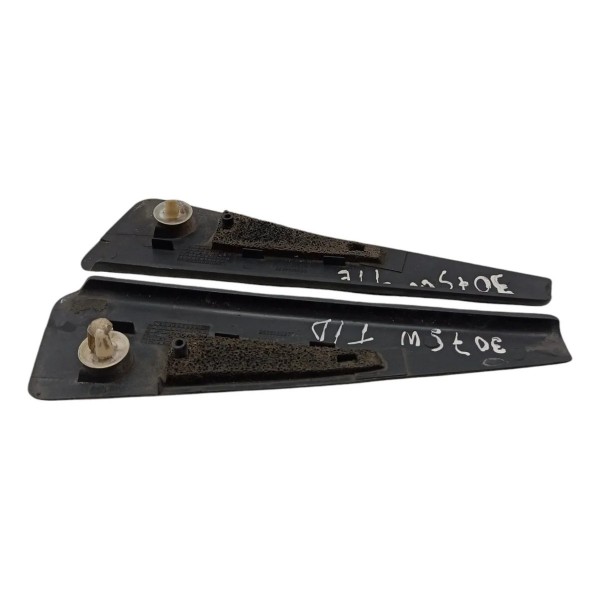 Par Moldura Acabamento Externa Traseira Peugeot 307 Sw 2009