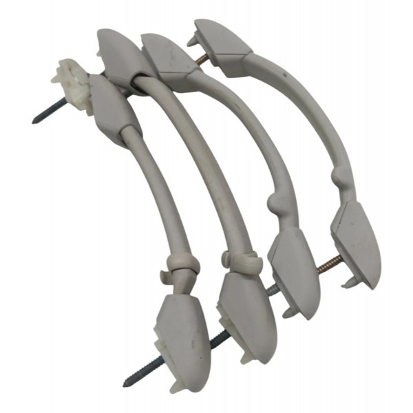 Kit 4 Alça Teto Pqp Peugeot 307 Sw 2.0 2009 2010 2011 2012