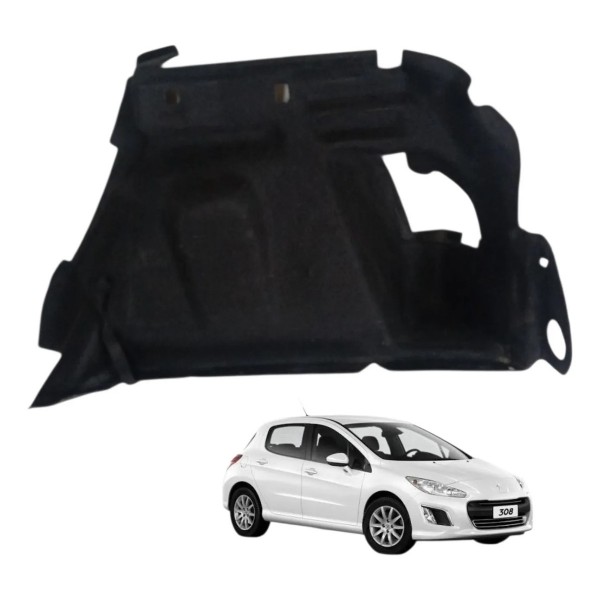 Forro Direito Porta Malas Peugeot 308 Allure 2.0 2013 2014