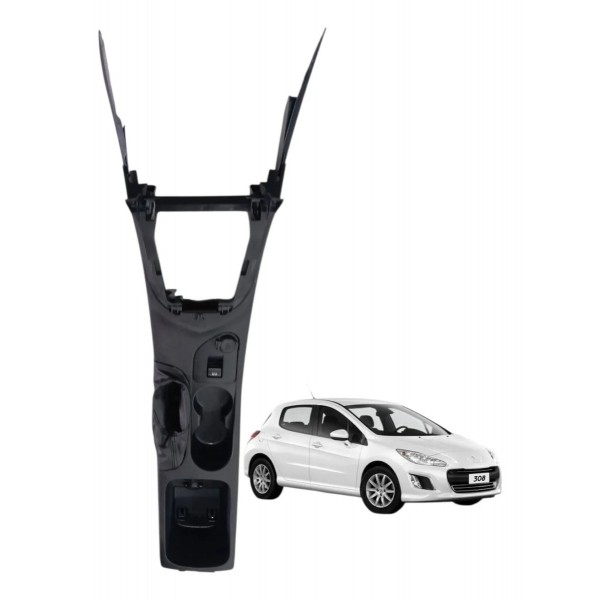 Console Central T12v Peugeot 308 Allure 2.0 2013 2014 2015