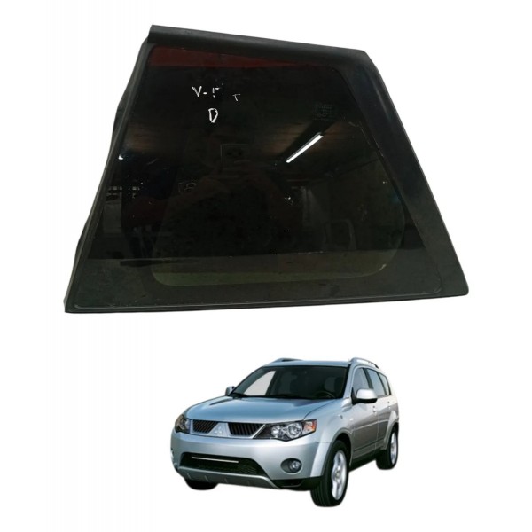 Vidro Fixo Traseiro Direito Mitsubishi Outlander 3.0 2010