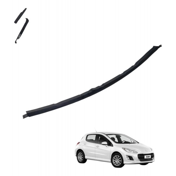 Travessa Grade Churrasqueira Peugeot 308 Allure 2013 Detalhe