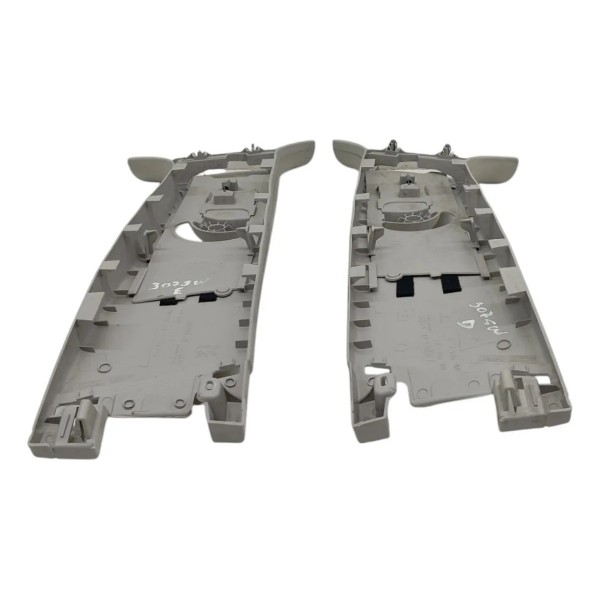 Par Acabamento Coluna Central Cinto Peugeot 307 Sw 2009 2010