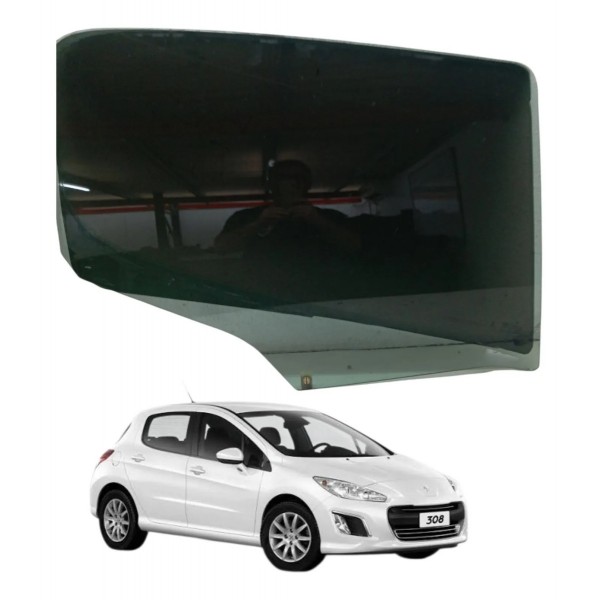 Vidro Traseiro Direito Peugeot 308 Allure 2013 2014 2015