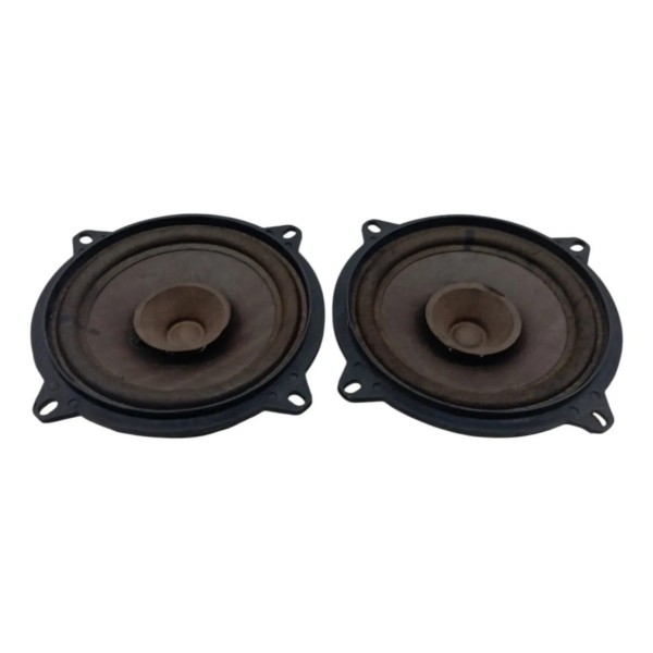 Par Auto Falantes Porta Dianteira Renault Clio 1.0 2005 2006 Preto