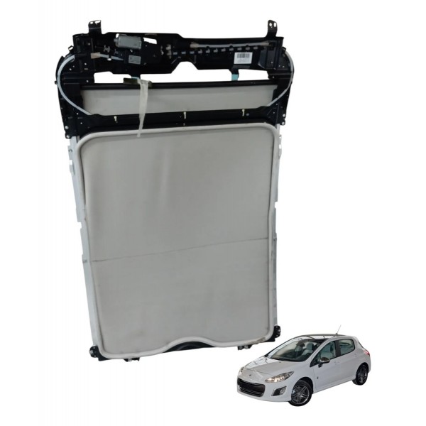 Cortina Teto Panoramico Peugeot 308 Griff 2013 2014 Ocre