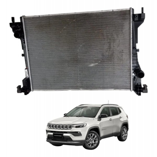 Radiador Agua Motor Jeep Compass 2023 Detalhe