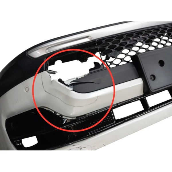 Parachoque Dianteiro Jeep Compas 2.0 2022 2023 Detalhe Branco