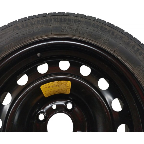 Roda Estepe Pneu 205/55r16 Sp-excl Ecologi Peugeot