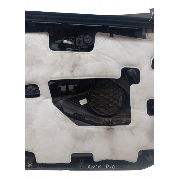 Forro Porta Dianteira Direita Chevrolet Onix 2018 2019 2020 Preto