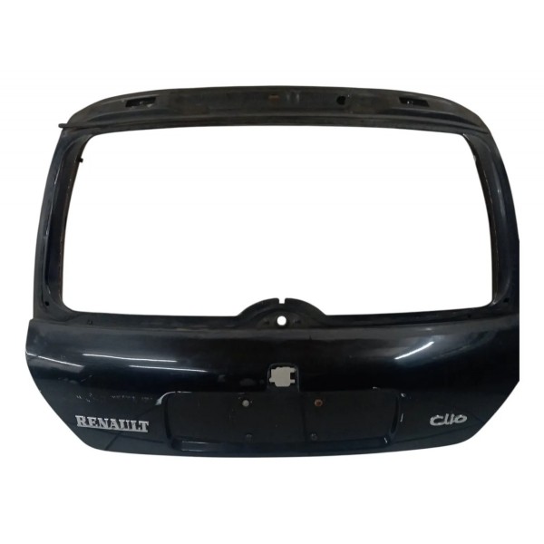 Tampa Traseira  S/vidro Renault Clio 1.0 2006 2007 Preto