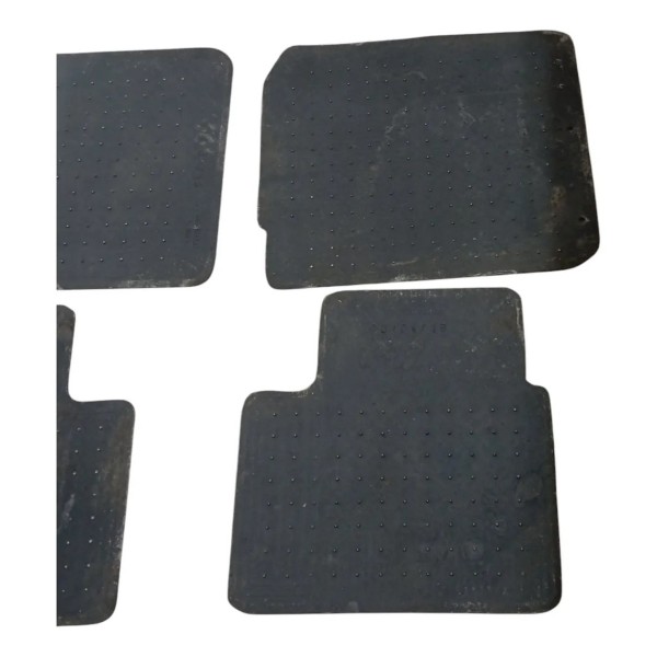 Kit Jogo Tapetes Renault Kwid 1.0 3cc 2017 2018 2019 2020 21 Preto