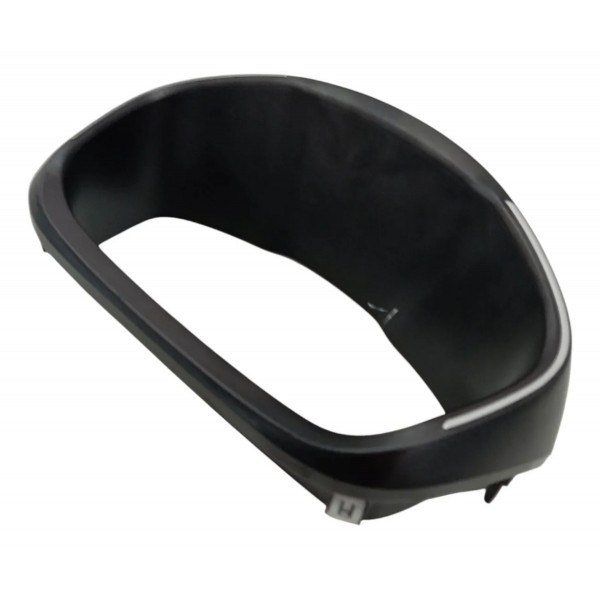Moldura Painel Instrumentos Renault Kwid 1.0 3cc 2019 2020 Preto