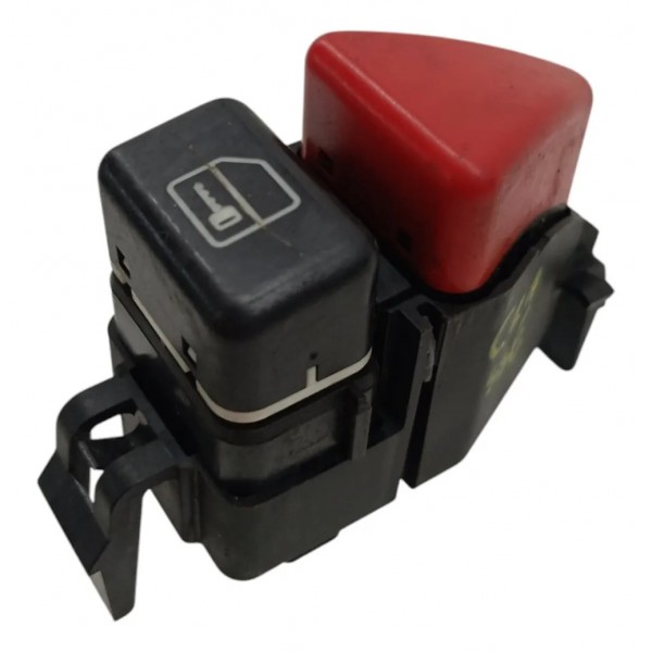 Comando Pisca Alerta Trava Portas Mercedes Classe A160 2001 Preto