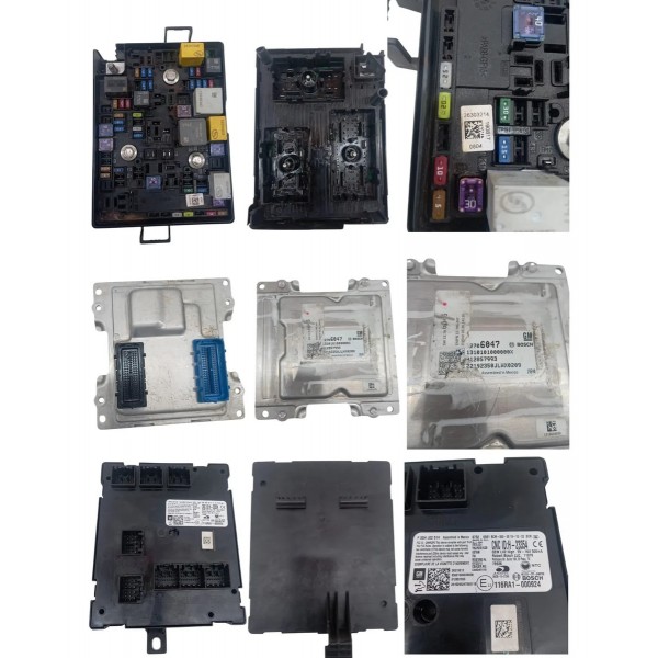 Kit Modulo Injeção Painel Chevrolet Onix Turbo Ltz 1.0 2019
