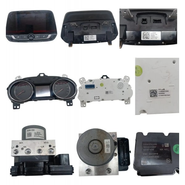 Kit Modulo Injeção Painel Chevrolet Onix Turbo Ltz 1.0 2019