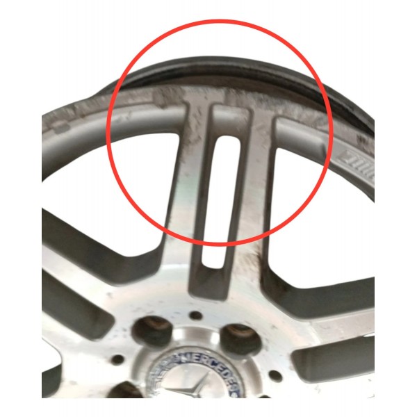 Jogo Roda C200 2010 Aro17 A2044014502 Detalhe Prateado