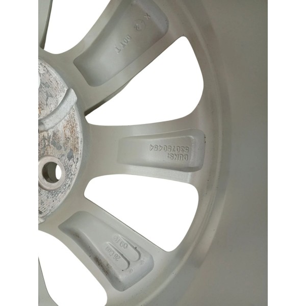 Jogo Roda Liga Leve Aro 16 Original Chevrolet Onix Detalhe Prateado