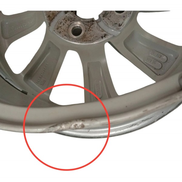 Jogo Roda Liga Leve Aro 16 Original Chevrolet Onix Detalhe Prateado