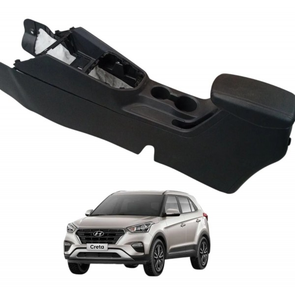 Console Central  Apio Braço Hyundai Creta 2018 Detalhe