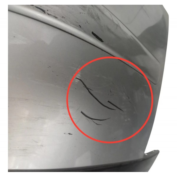 Parachoque Traseiro Citroen C4 Pallas 2008 2009 2010 Detalhe